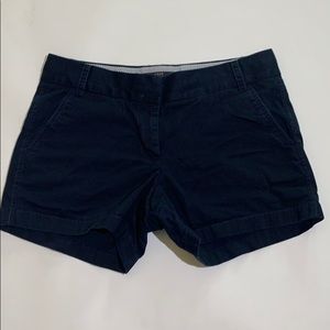 Women’s Navy JCrew Chino Shorts